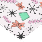 Nappe Rétro MCM rose orange vert noir (Angle)