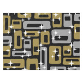 Nappe Retro Mid-Century Moderne Abstrait (Devant (Horizontal))