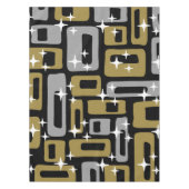 Nappe Retro Mid-Century Moderne Abstrait (Devant)