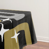 Nappe Retro Mid-Century Moderne Abstrait (In Situ)