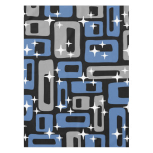 Nappe Retro Mid-Century Moderne Abstrait