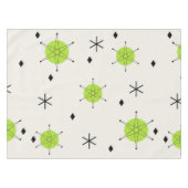 Nappe Retro Mid Mod Starburst Sky Chartreuse (Devant (Horizontal))