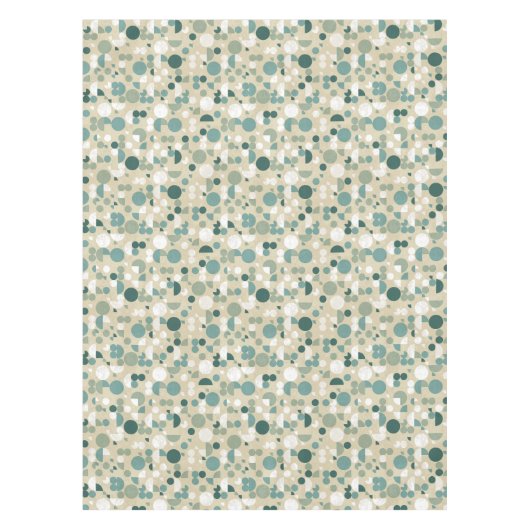 Nappe Rétro motif abstrait (Devant)