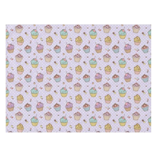 Nappe Rétro motif de bonbons (Devant (Horizontal))