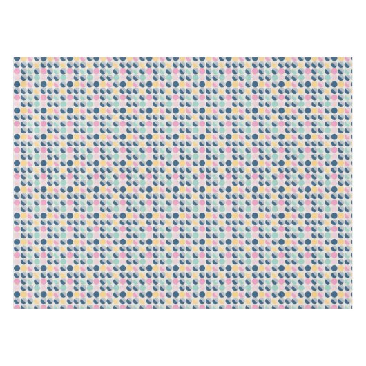 Nappe Rétro motif de demi-cercle (Devant (Horizontal))