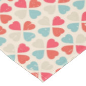 Nappe Rétro motif de Saint-Valentin (Angle)