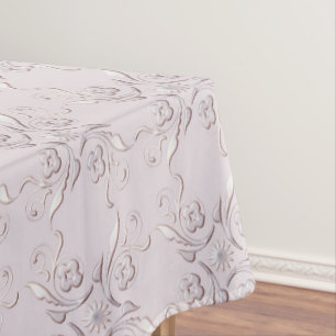 Nappe rétro motif floral