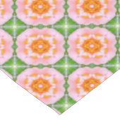 Nappe rétro motif floral (Angle)
