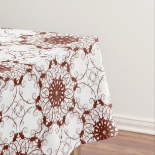 Nappe Rétro motif floral