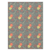 Nappe Rétro motif floral (Devant)