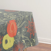 Nappe Rétro motif floral (In Situ)