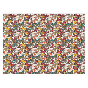 Nappe Rétro motif floral 2