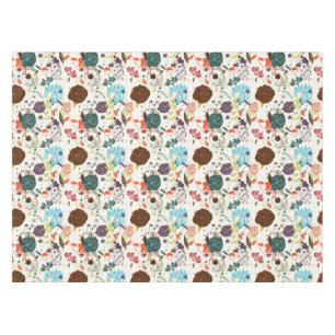 Nappe Rétro motif floral 2