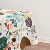 Nappe Rétro motif floral 2 (In Situ)