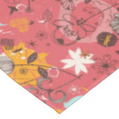 Nappe Rétro motif floral 7 (Angle)