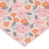 Nappe Rétro motif floral mignon (Angle)