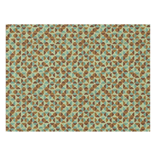 Nappe Rétro motif géométrique (Devant (Horizontal))