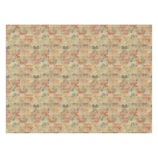 Nappe Rétro motif géométrique 5 (Devant (Horizontal))