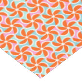 Nappe Rétro motif orange de cale (Angle)