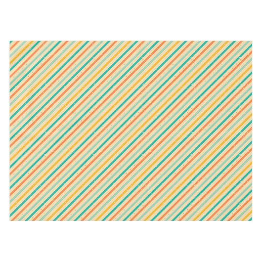 Nappe Rétro motif rayé grunge (Devant (Horizontal))