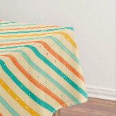 Nappe Rétro motif rayé grunge (In Situ)