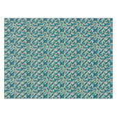 Nappe Rétro motif vintage des années 60 (Devant (Horizontal))