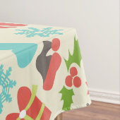 Nappe Rétro Noël coloré mignon (In Situ)