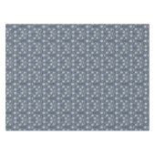 Nappe Retro Nouveau Tulips in blue and pewter (Devant (Horizontal))