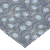 Nappe Retro Nouveau Tulips in blue and pewter (Angle)