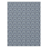 Nappe Retro Nouveau Tulips in blue and pewter (Devant)