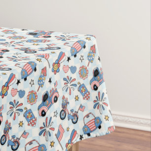 Nappe Retro Patriotic USA 4 juillet