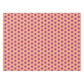 Nappe Retro Pink and Orange Modern Geometric Pattern (Devant (Horizontal))