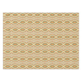 Nappe Retro Pop Art Abstract Geometric Wavy Pattern (Devant (Horizontal))