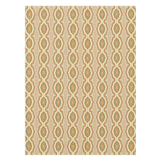 Nappe Retro Pop Art Abstract Geometric Wavy Pattern (Devant)