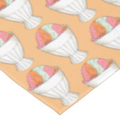 Nappe Retro Rainbow Sherbet Crème de glace Dessert Paste (Angle)