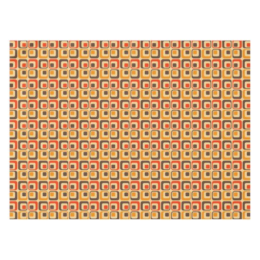 Nappe Rétro Squares Pattern (Devant (Horizontal))