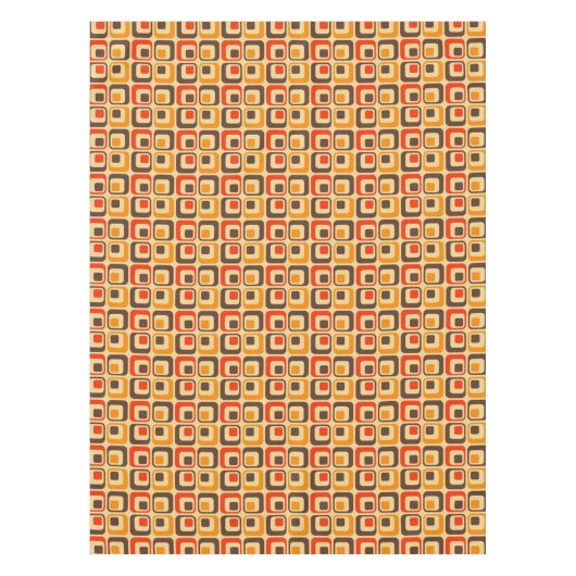 Nappe Rétro Squares Pattern (Devant)