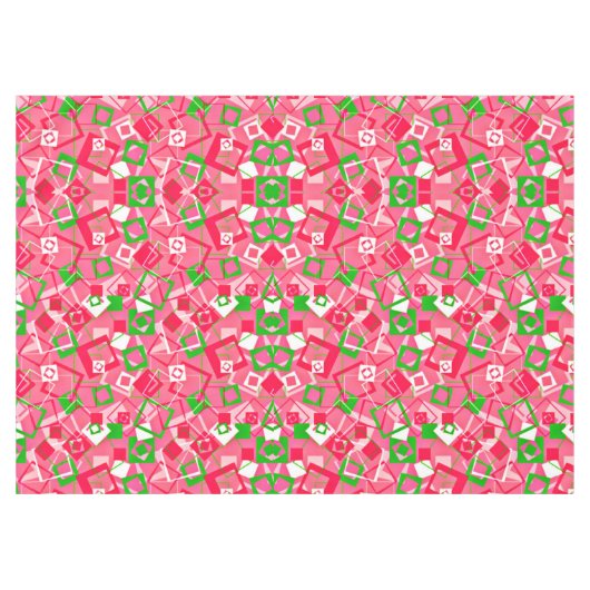 Nappe Retro Squares Pattern (Devant (Horizontal))