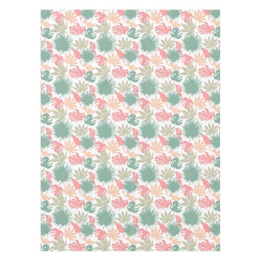 Nappe Rétro, tropical, feuille (Devant)