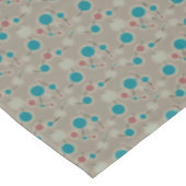 Nappe Rétro univers pointillé gris (Angle)