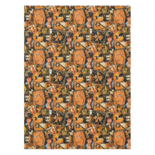 Nappe Retro Vintage Halloween Collage amusant