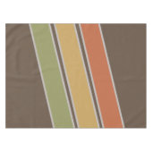 Nappe Rétro Vintage simple à trois bandes Brown (Devant (Horizontal))