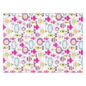 Nappe Rétros ornements lumineux de Noël (Devant (Horizontal))