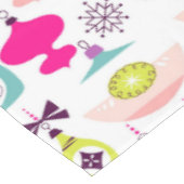 Nappe Rétros ornements lumineux de Noël (Angle)