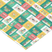 Nappe Rêves de menthe à cacahuètes | Motif de vacances (Angle)