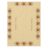 Nappe Rhode Island Red Rooster Yellow Arrière - plan (Devant)