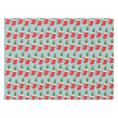 Nappe Rick and Morty | Christmas Pickle Rick Pattern (Devant (Horizontal))