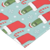 Nappe Rick and Morty | Christmas Pickle Rick Pattern (Angle)