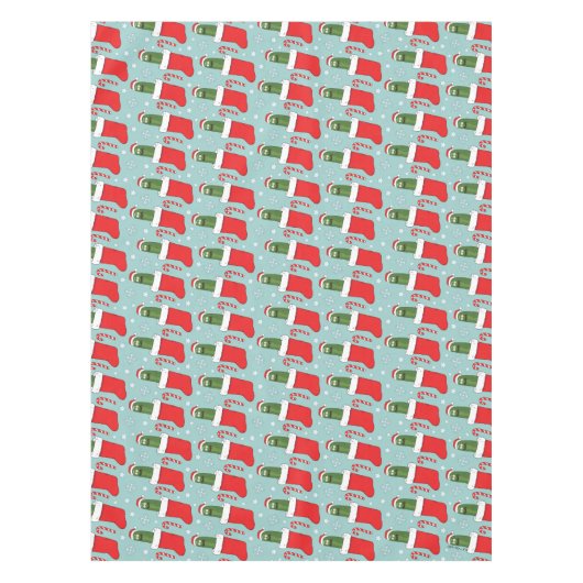 Nappe Rick and Morty | Christmas Pickle Rick Pattern (Devant)