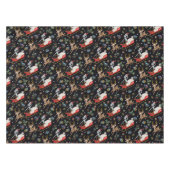 Nappe Rick and Morty | Christmas Reindeer Sleigh Pattern (Devant (Horizontal))